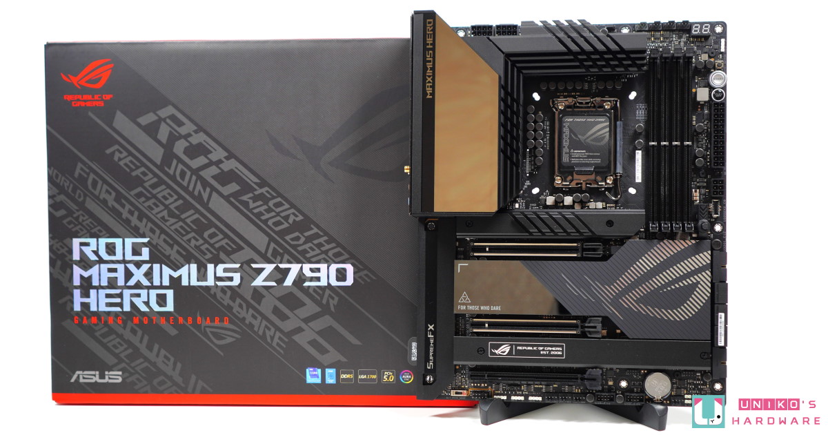 ROG MAXIMUS Z790 HERO 主機板開箱評測