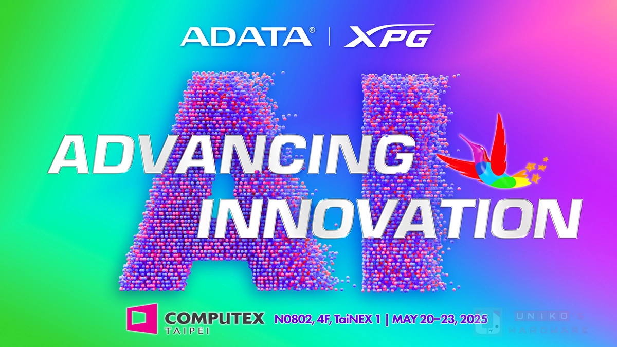 威剛科技 Computex 2025 將帶來最新 AI 智慧解決方案與次世代電競配備