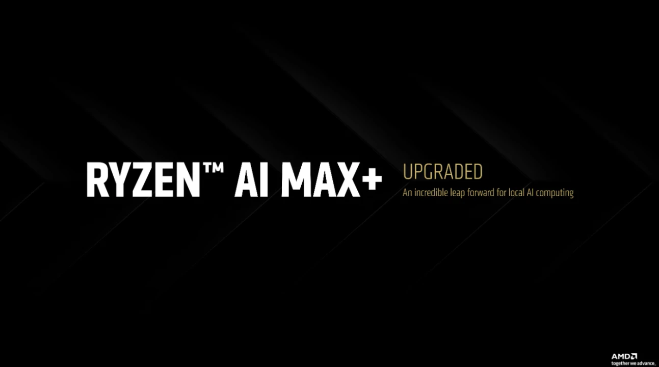 AMD Ryzen AI MAX 處理器透過 96GB 共享記憶體，創造更多可能