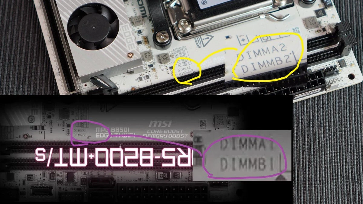 MSI B850I EDGE TI WiFi 主機板現身全新 A2 / B2 記憶體配置