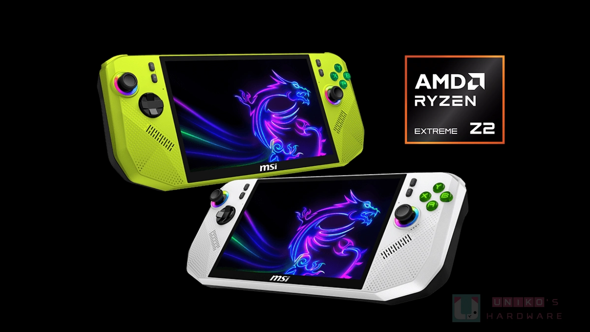 AMD Ryzen Z2 Extreme 登場，MSI Claw A8 實測效能曝光