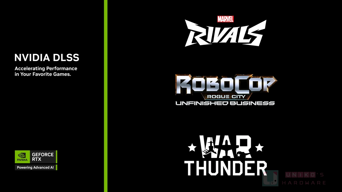 NVIDIA DLSS 4 與 Reflex 開始支援漫威爭鋒第三季等遊戲大作