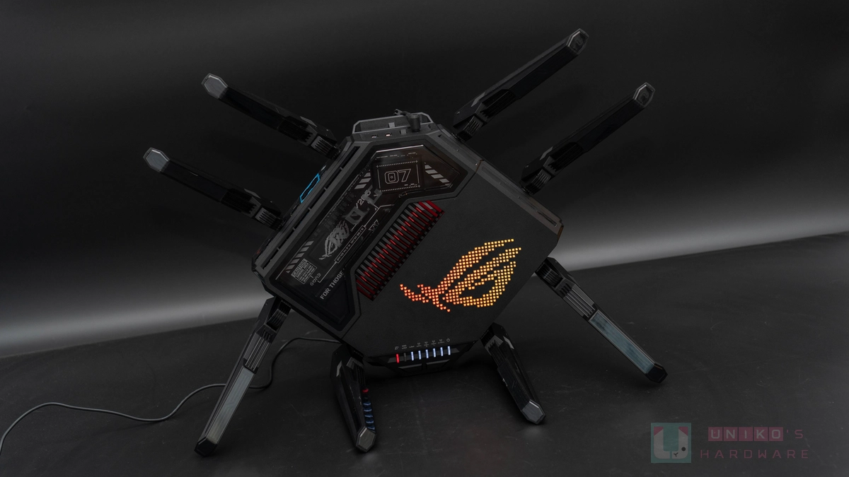 320MHz、雙 10G 給好給滿！ROG Rapture GT-BE25000 WiFi 7 電競路由器評測