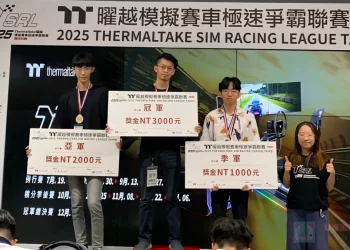 2025 TSRL 曜越模擬賽車極速爭霸聯賽第二季，第二場分站排名賽結束