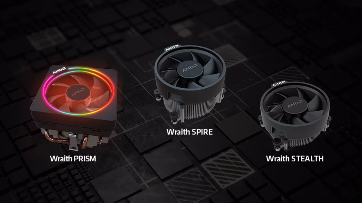AMD 停止出貨 Wraith Prism 與 Wraith Spire 散熱器，後續將改用 Wraith Stealth 或不附散熱器