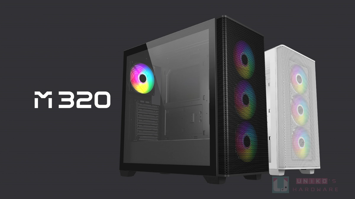 平價高質感！FSP M320 ARGB 玻璃網孔機殼正式登場