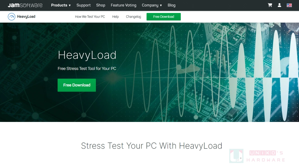 硬體穩定度測試工具 HeavyLoad V4.0