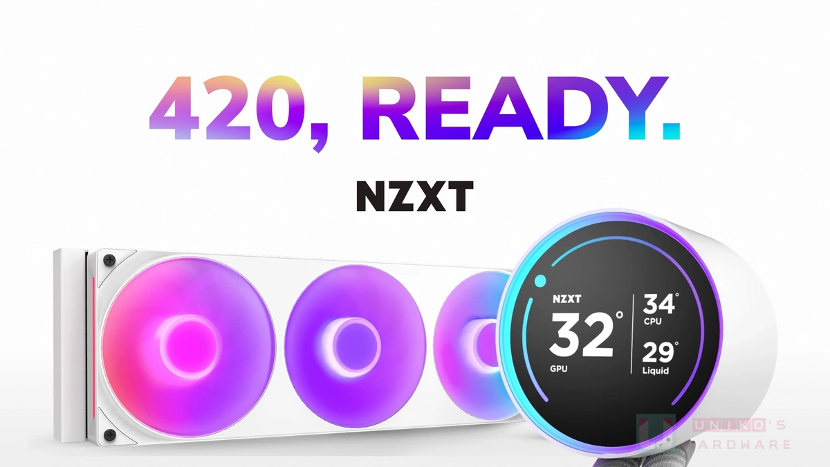 大而美水冷！頂級散熱水冷 NZXT Kraken Elite 420 RGB 助你迎戰未來