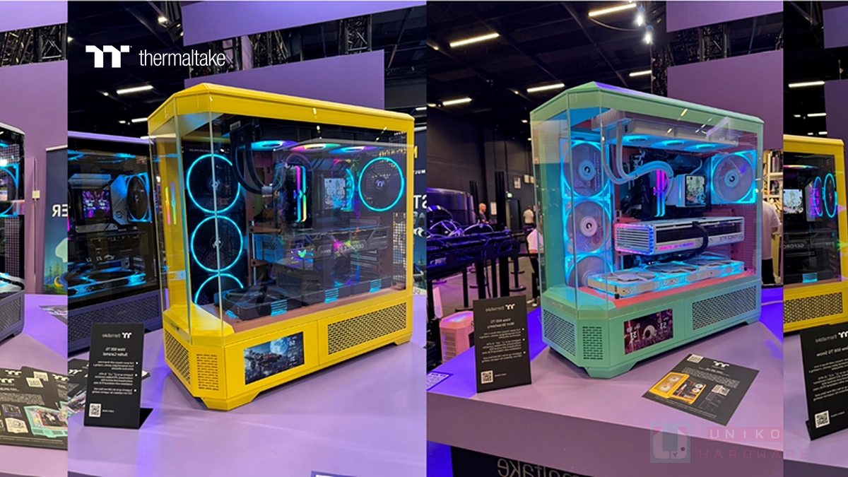 極致透視美學！曜越光透 View 600 TG 讓玩家輕鬆展現個人化硬體風格