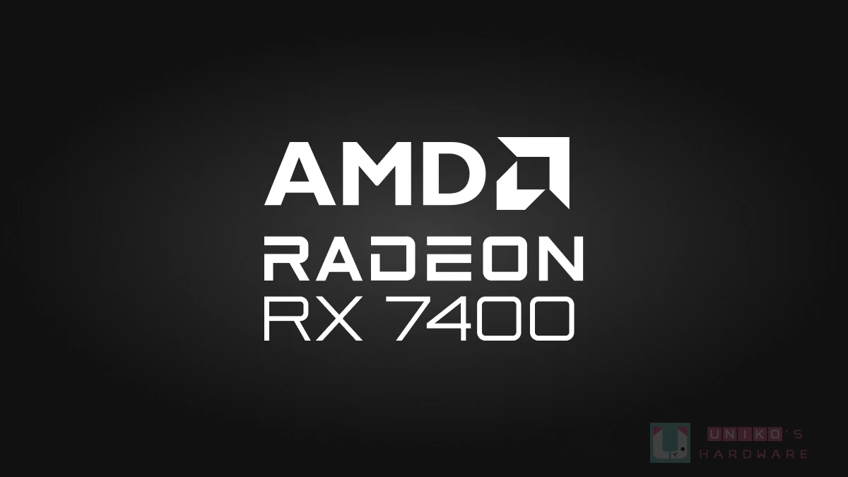 AMD 公開最新入門卡 Radeon RX 7400，配備 8 GB 的 GDDR6 VRAM