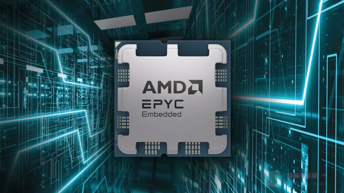 為邊緣低延遲應用全面提速！AMD 新推出 EPYC Embedded 4005 系列處理器
