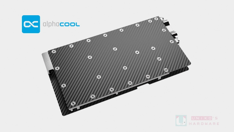 Alphacool 推出 ES GeForce RTX 5090 Gaming 單槽 GPU 散熱器