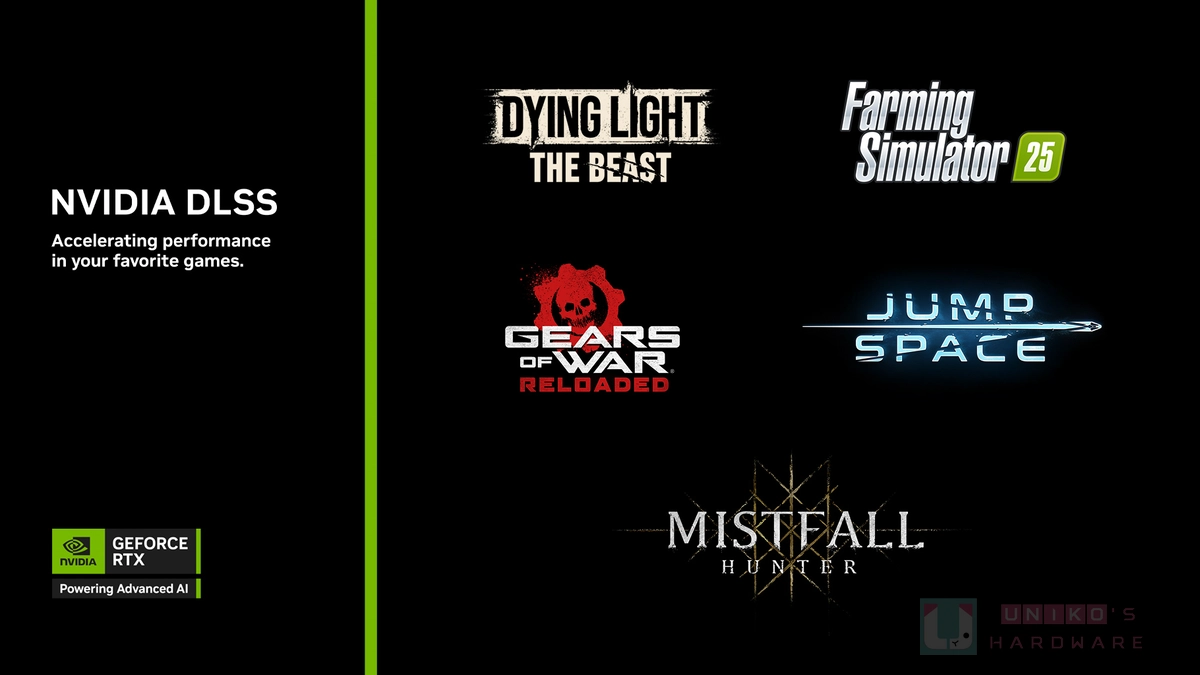 NVIDIA DLSS 4、Reflex 為垂死之光：困獸玩家帶來最佳遊戲體驗