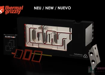 Thermal Grizzly 發布首款 DeltaMate GPU 水冷頭、Through Terminal 與 TG GPU Guard