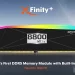 創新內建 OLED！V-COLOR 聯手技嘉打造全新 XFinity+ 超頻記憶體