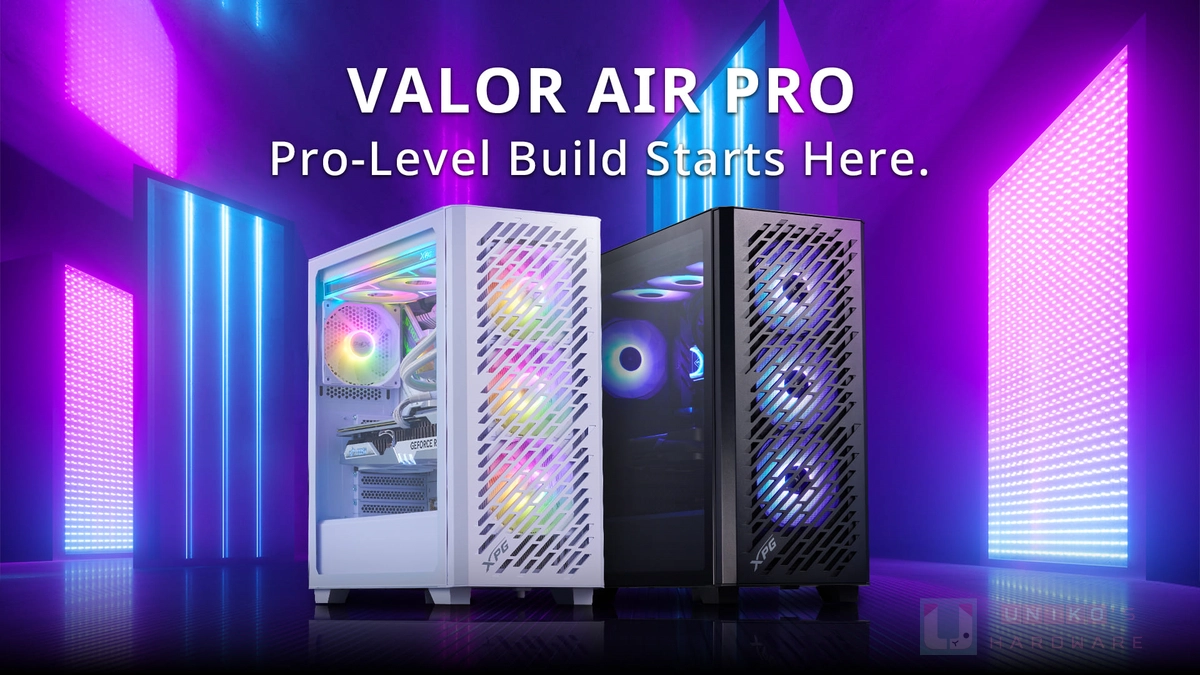 美型高效與無痛安裝的絕佳呈現！XPG VALOR AIR PRO 機殼領銜登場