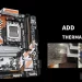 對技嘉 B850M FORCE WIFI6E 電感加入導熱貼，能改善供電溫度嗎？