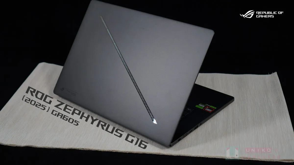 無懼．西風之神! ROG Zephyrus G16 GA605 2025 輕薄電競筆電評測開箱