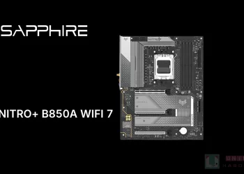 SAPPHIRE 主機板回歸！全新 NITRO+B850A WIFI 7 釋放尖端連線效能