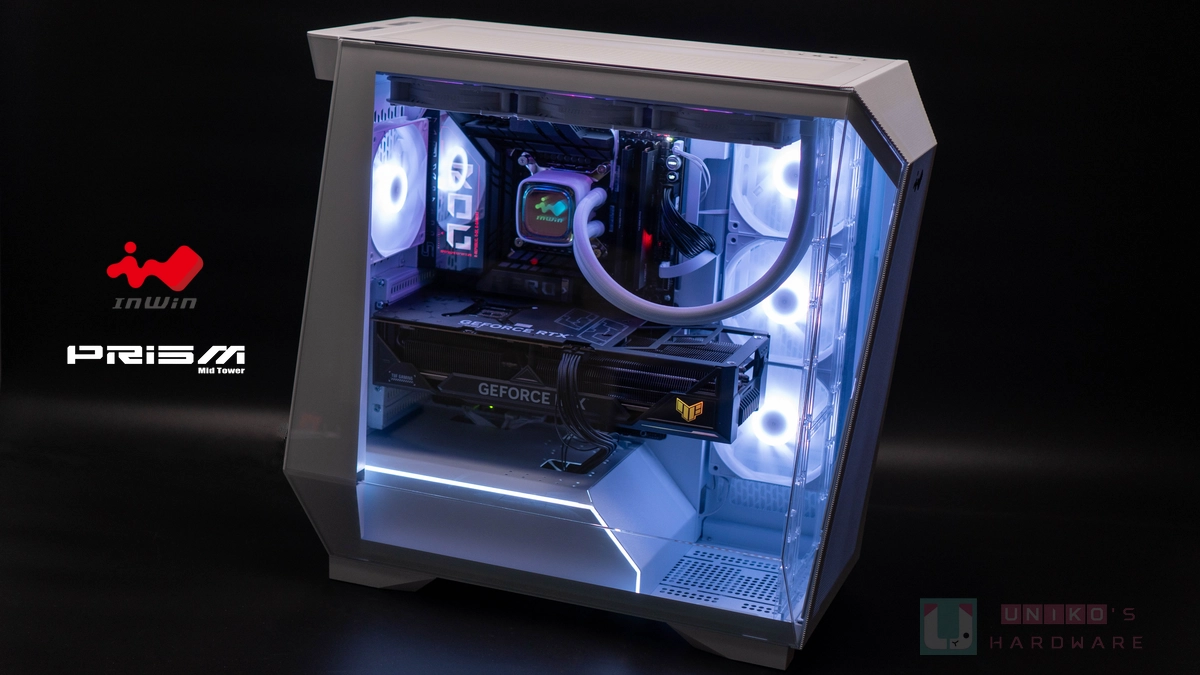 俐落有型的透視全景玻璃！InWin PRISM 機殼評測