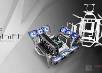 DIY 與科幻美學的創新融合！迎廣推出 InWin SHIFT 高階開放式機殼
