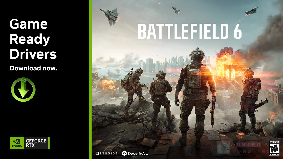 全新 GeForce Game Ready 驅動為戰地風雲 6 帶來最佳化支援