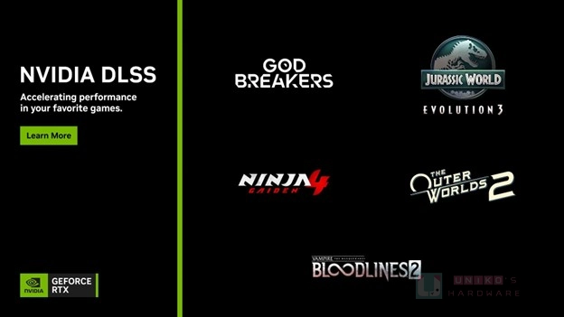 NVIDIA DLSS 4 多畫格生成開始支援天外世界 2 等遊戲新作