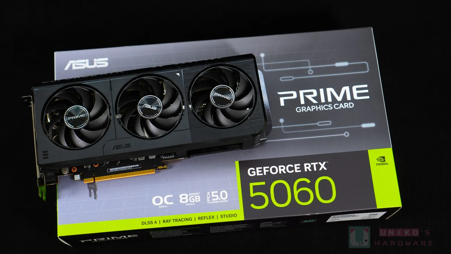 ASUS PRIME RTX 5060 8GB GDDR7 OC 評測
