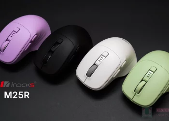 辦公文書專武！iRocks M25R 快充式無線靜音滑鼠評測