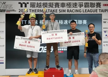 2025 TSRL 曜越模擬賽車極速爭霸聯賽第二季，季後賽第三戰排名出爐