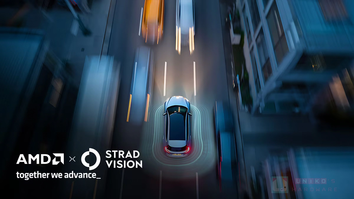 AMD 攜手 STRADVISION 推動 AI 自動駕駛發展