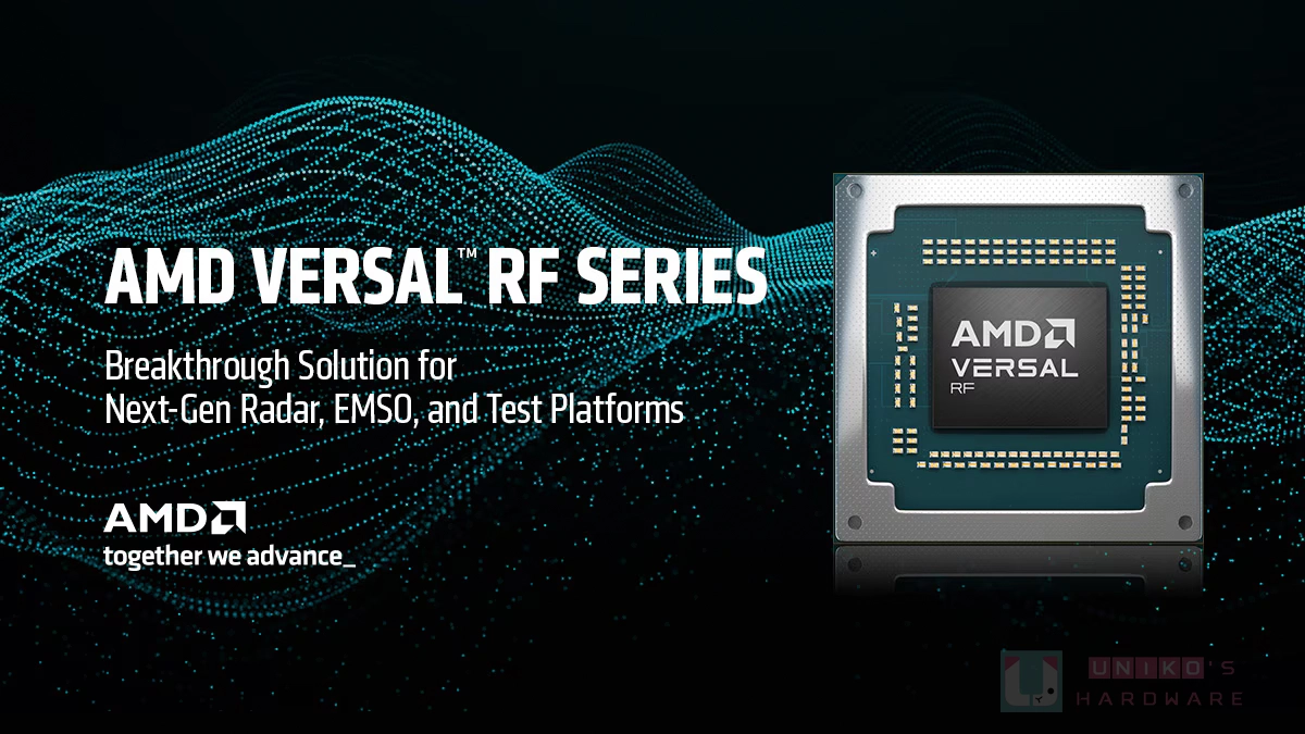 AMD 以 Versal RF 自行調適 SoC 重新定義高效能射頻系統,現正供應中
