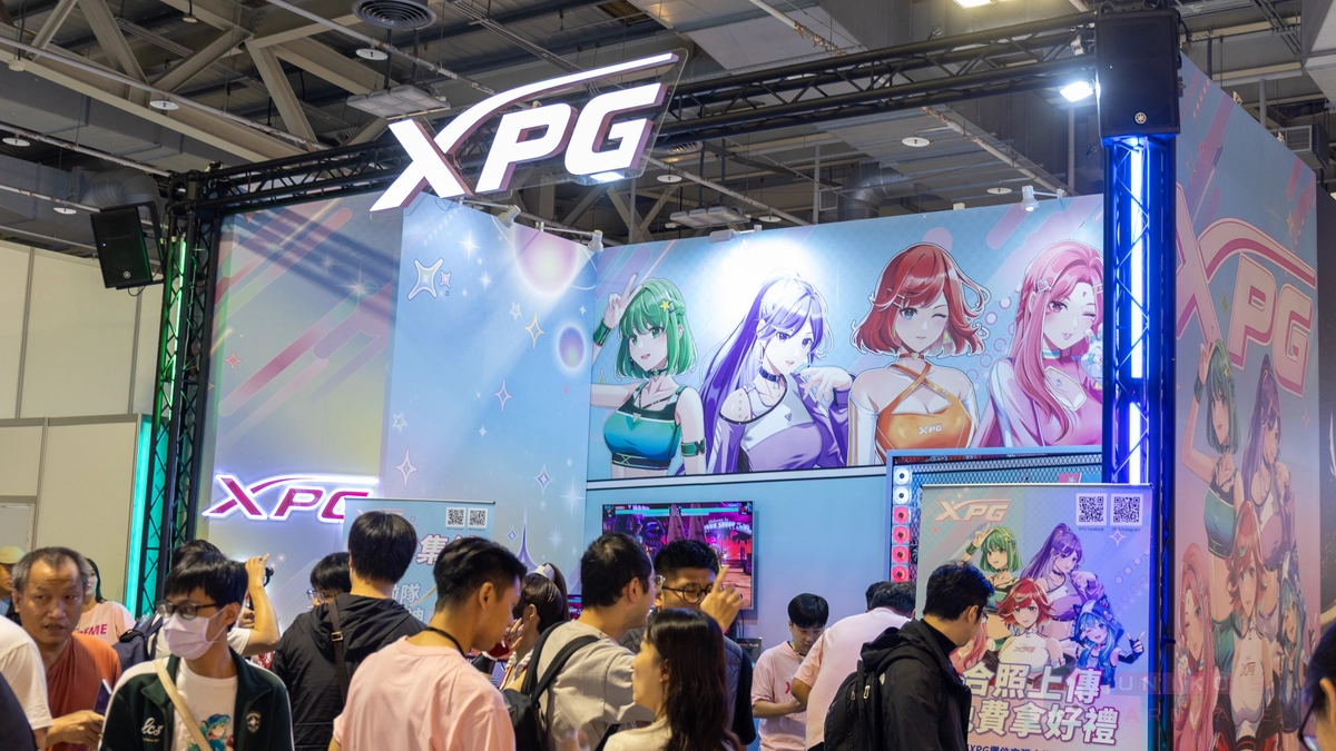 青春新風格!WirForce 2025 威剛 XPG 攤位速報