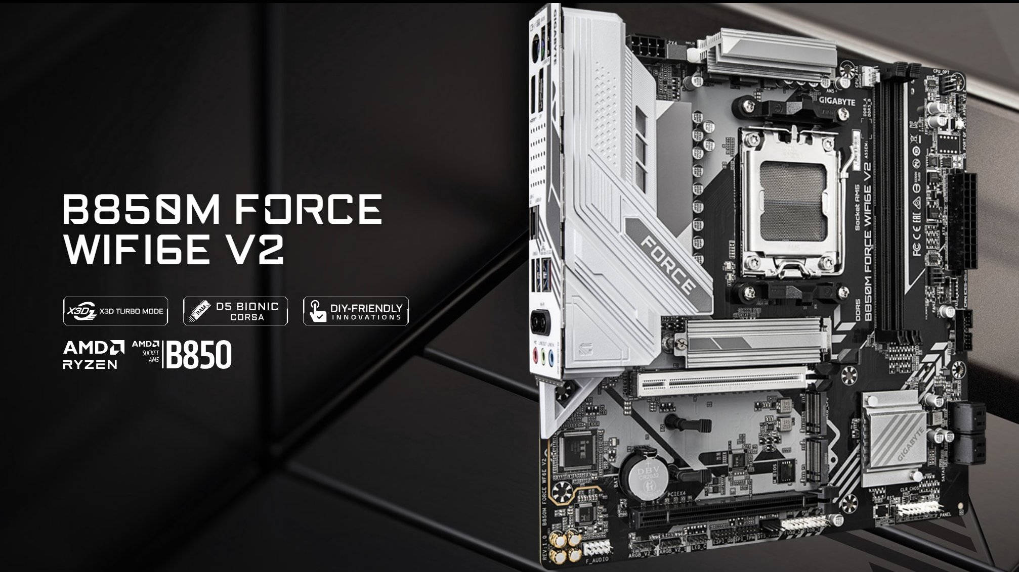 技嘉 B850M FORCE 的前世今生？