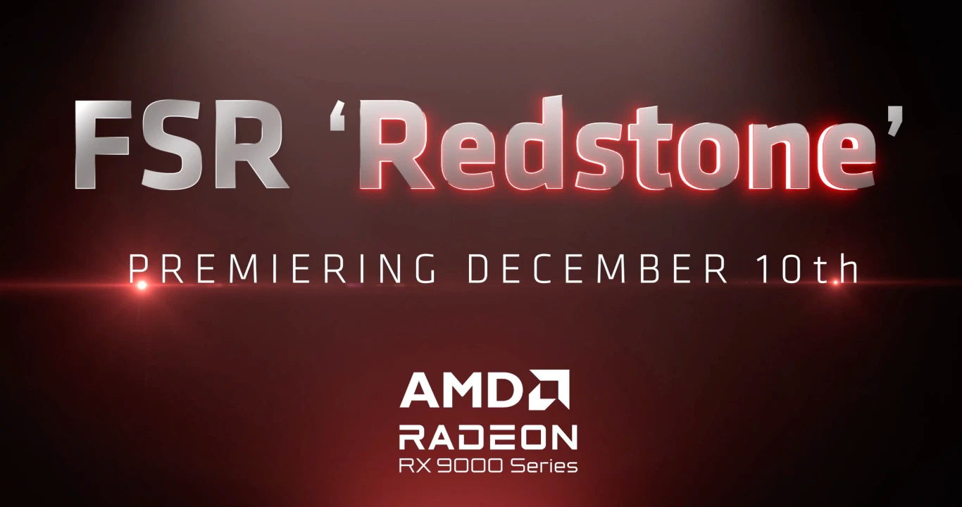 AMD FSR Redstone 於 12/10 正式登場，帶來 AI 畫質強化與效能飛躍