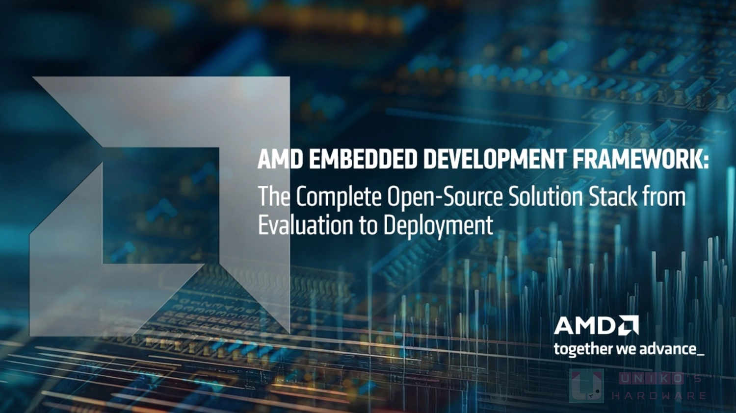 AMD 嵌入式開發框架助力開發者,提升產品上市效率