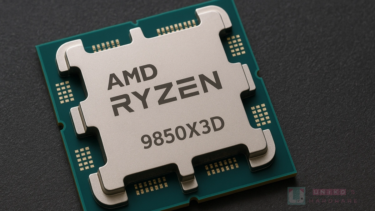 AMD 曝光 Ryzen 7 9850X3D 處理器，Zen 5 架構、5.6GHz 時脈