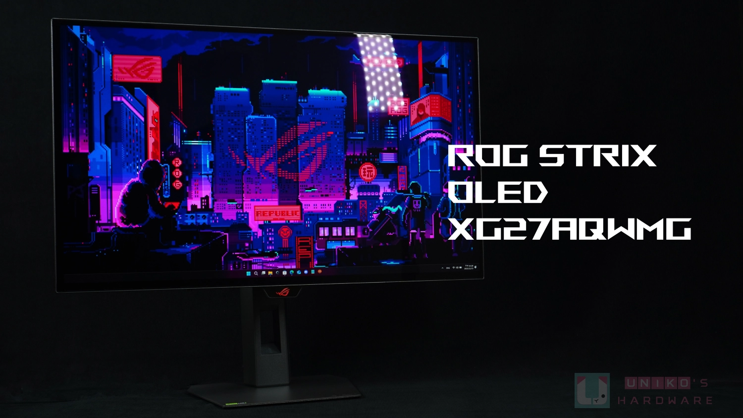 ROG Strix OLED XG27AQWMG 電競螢幕開箱：Tandem OLED 技術解析