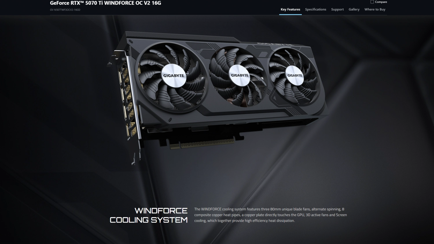 技嘉新推出的 RTX 50 V2 版本顯示卡不再使用導熱凝膠？