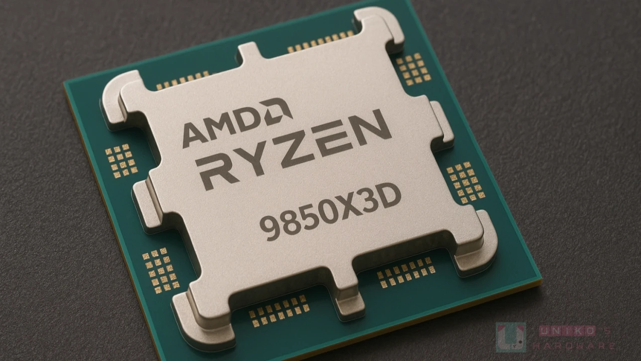 AMD Ryzen 7 9850X3D 悄悄現身零售商，售價約 553 美元