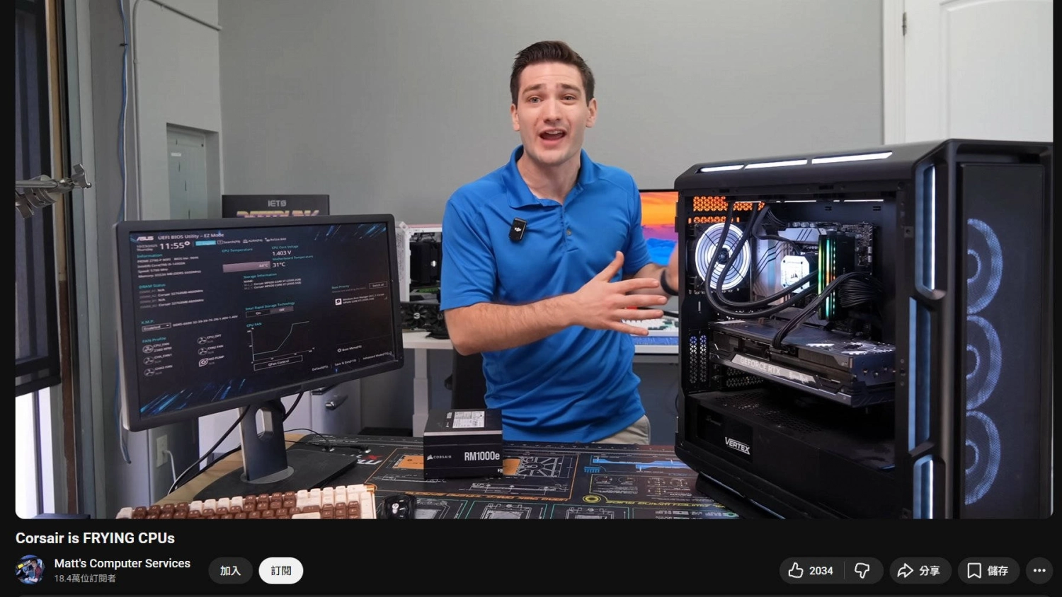 CORSAIR 終於為I8200 主機推出INTEL Z790 0X12F BIOS！ | UNIKO's Hardware