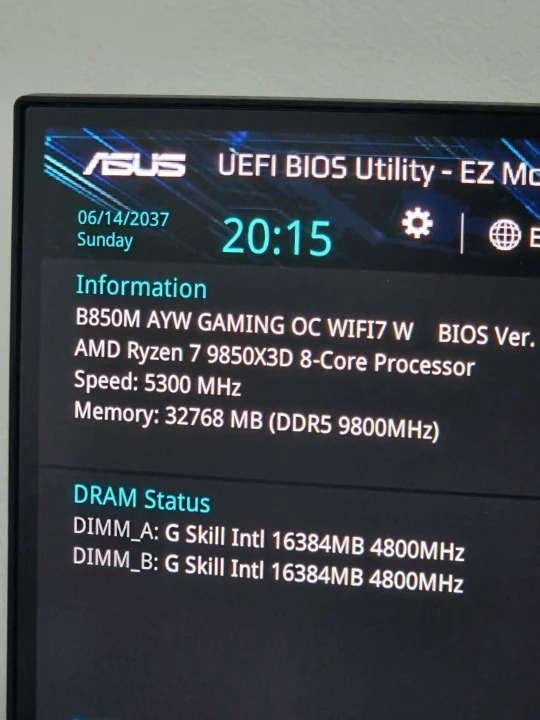 wild amd-ryzen-7-9850x3d-spotted