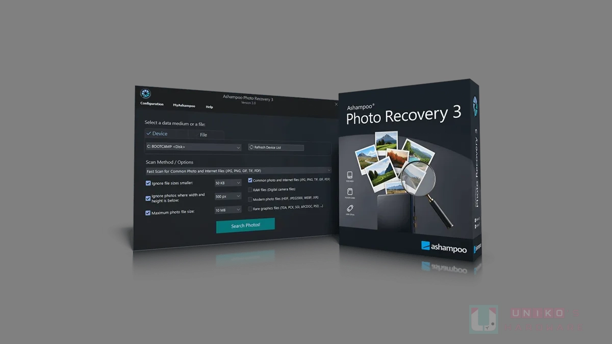 [限時免費] Ashampoo Photo Recovery 3 相片復原軟體