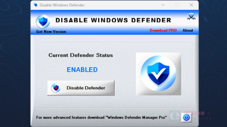 Windows Defender 關閉工具 - Disable Windows Defender V2.0