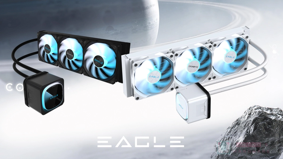 簡潔設計美學!GIGABYTE 新推出 EAGLE 360 系列一體式水冷散熱器