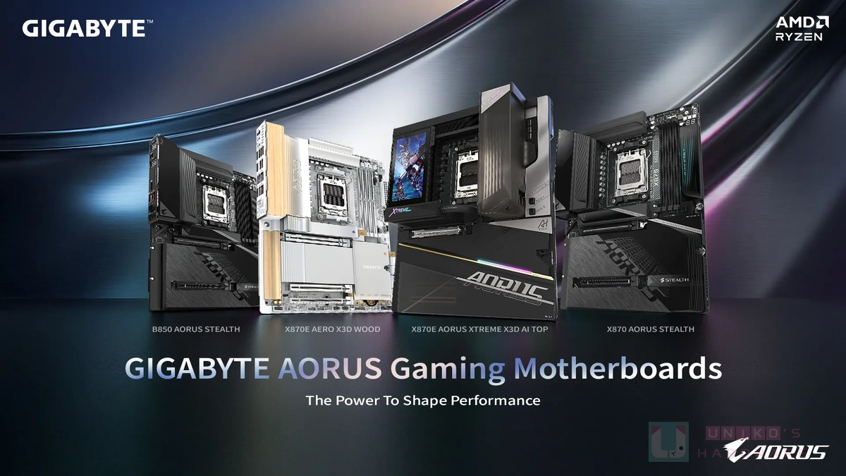 全面釋放 Ryzen 9000 系列 X3D 處理器效能！GIGABYTE CES 2026 展出全新 X870E X3D 系列主機板