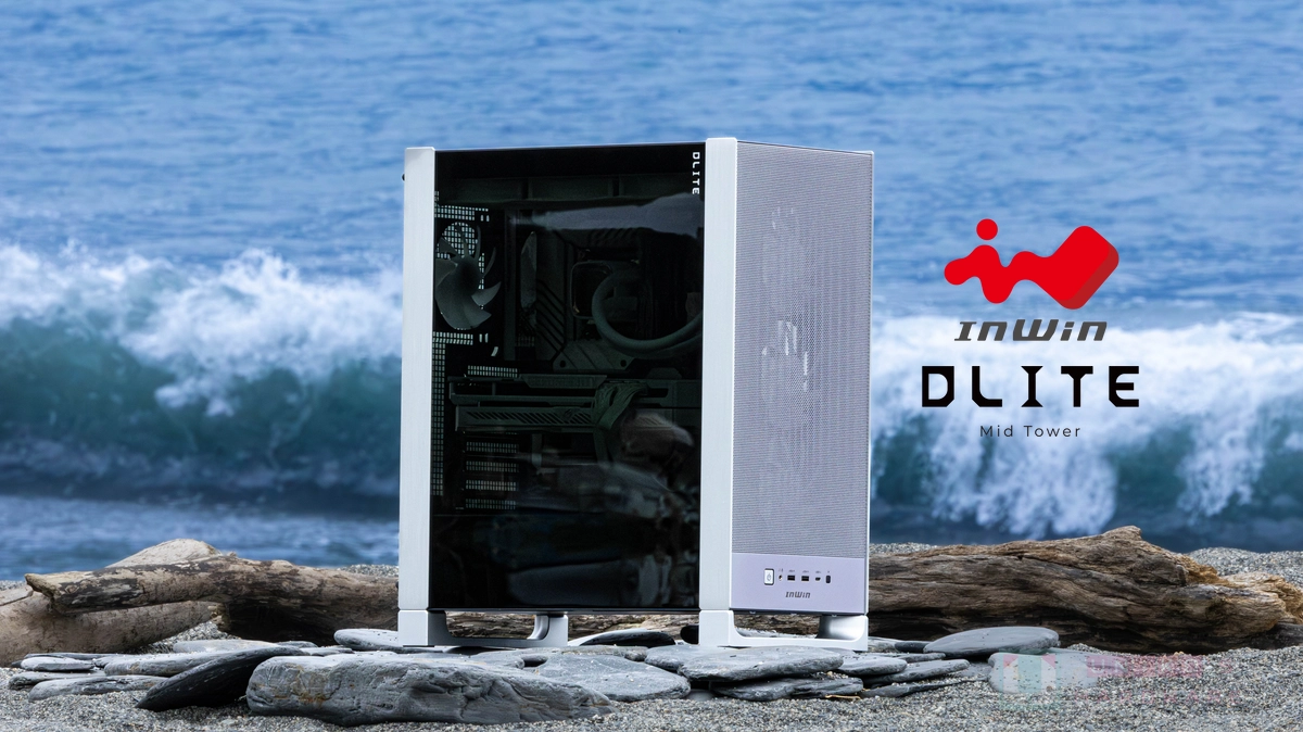 優雅線條 x 金屬質感！InWin DLITE 機殼評測