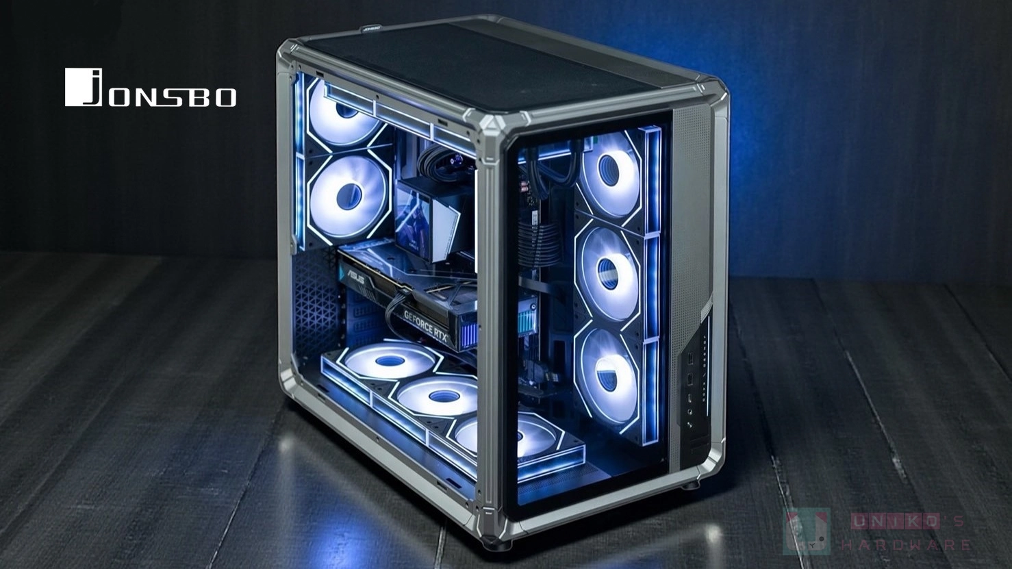 機甲工業骨骼設計!JONSBO X400 全能型散熱海景機殼新上市