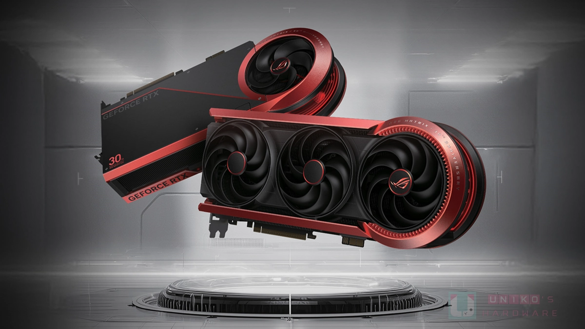 三十年技術集結之作!ROG Matrix GeForce RTX 5090 轟動登台