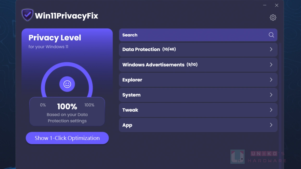 [限時免費] Win11PrivacyFix - Windows 11 隱私設定最佳化工具